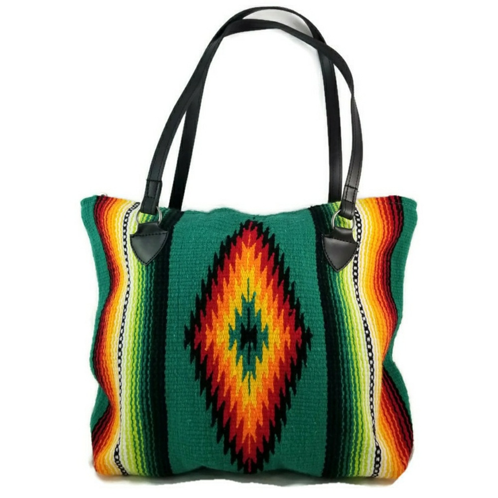 El Paso Saddleblanket San Carlos Serape Purse - Picture 2 of 7